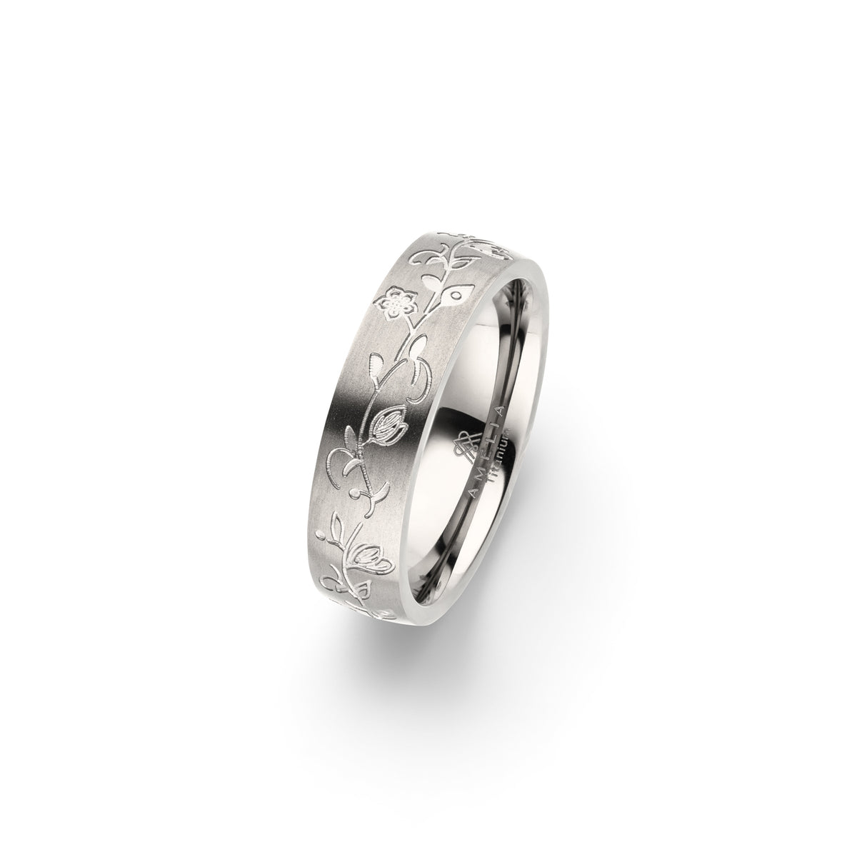Amelia Jewels 01-001 in Titan – Damenring