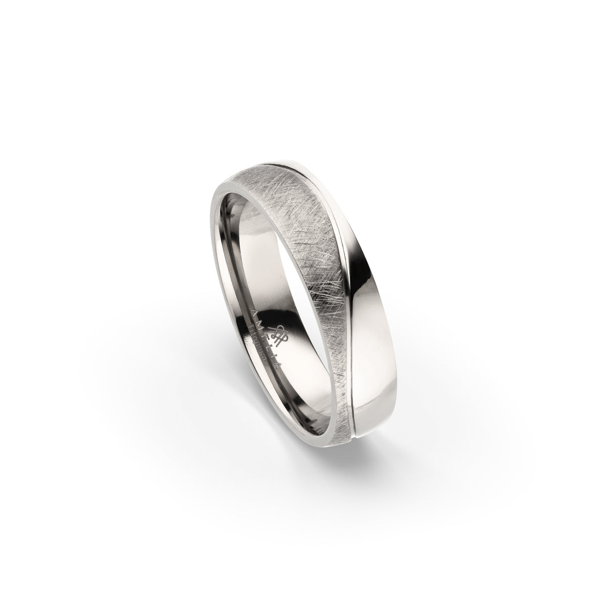Amelia Jewels 01-007 in Titan – Herrenring