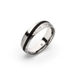 Amelia Jewels 01-011 in Titan & Carbon – Herrenring