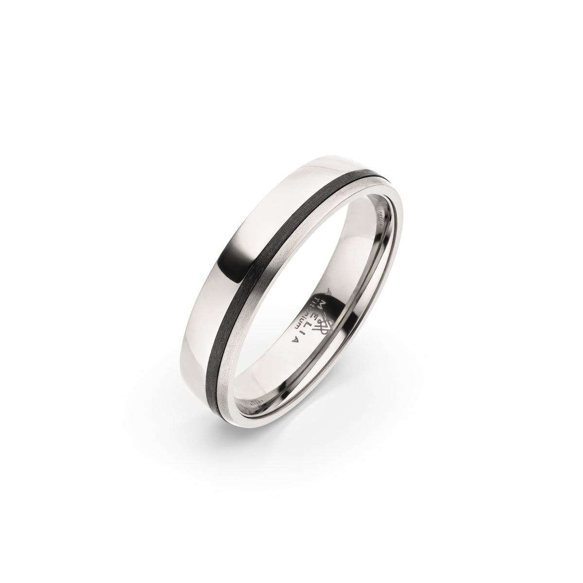 Amelia Jewels 01-012 in Titan & Carbon – Herrenring