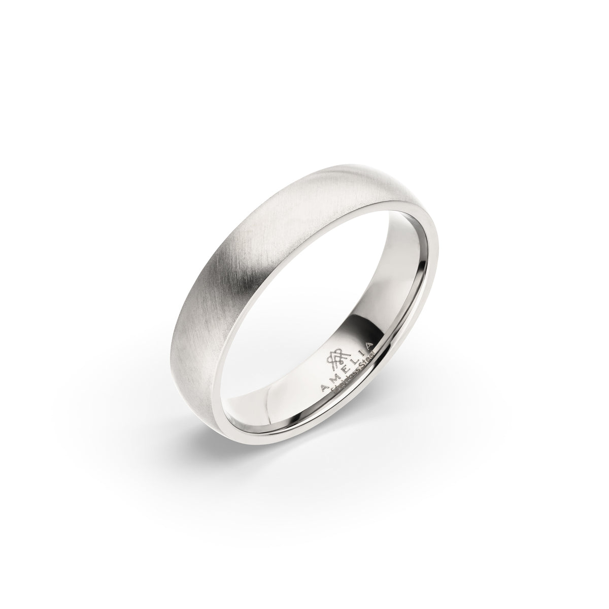 Amelia Jewels 02-009 in Edelstahl – Herrenring