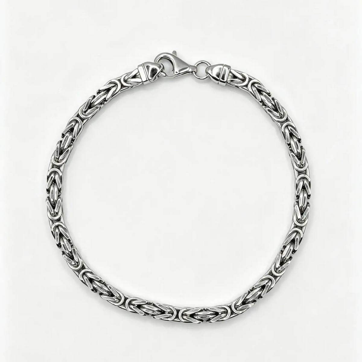 Königskette Armband 925 Silber - 4,2mm breit