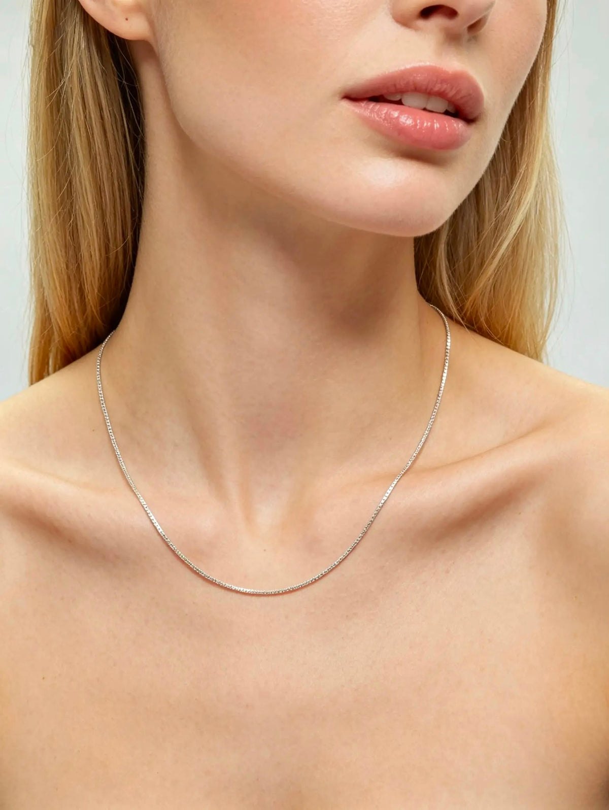 Venezianerkette 925 Silber - 1mm breit