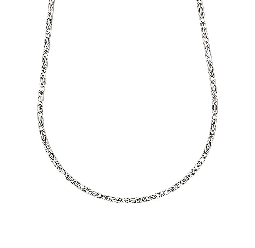Königskette 925 Silber - 2,5mm breit